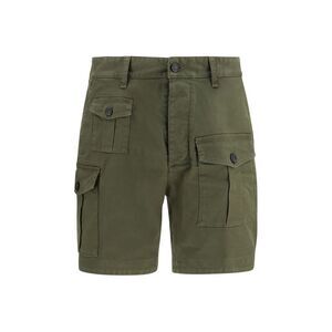 Dsquared² Bicolor Cotton Bermuda Men's Shorts